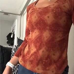 GHINEA : Orange Long Sleeve